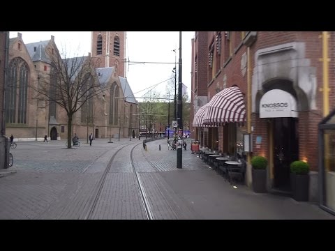 HTM tramlijn 17 Wateringen - Statenkwartier - Station Hollands Spoor | GTL8 3013