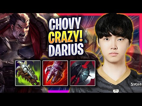 CHOVY CRAZY GAME WITH DARIUS! - GEN Chovy Plays Darius TOP vs Rek'sai! | Season 2024