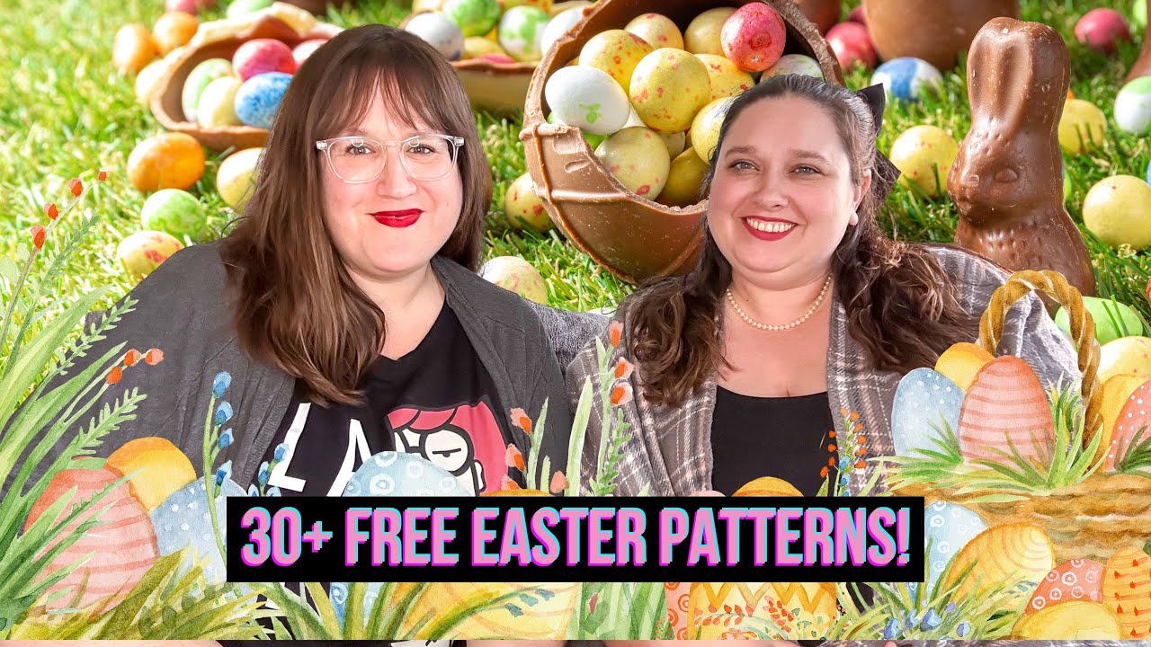 Free Easter Cross Stitch Patterns! (Flosstube Extra)