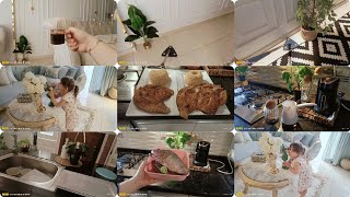 فلوج صباحي 🌞 وله أحله من رائحه النظافه بالبيت 🌷 والترتيب بيته 🏠