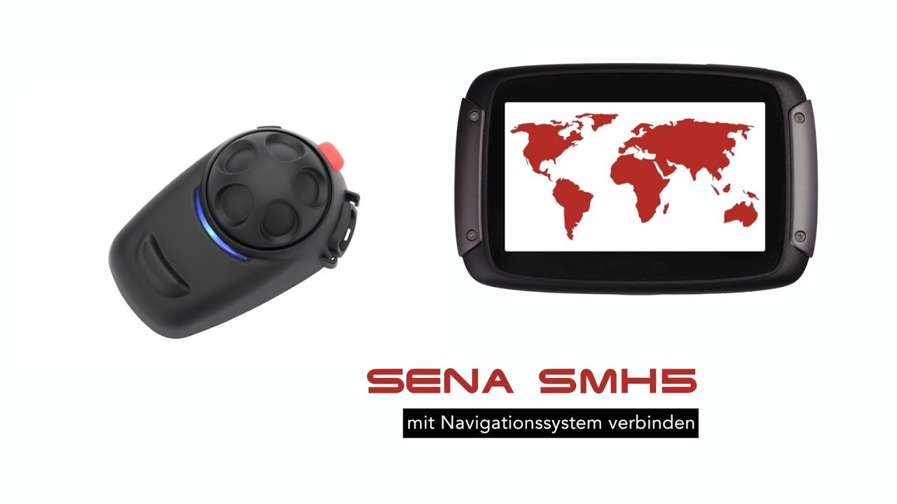 Wie verbinde ich mein Navigationssystem mit dem Sena SMH5 / SMH5-FM / MULTICOM?