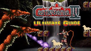 #Castlevania Super Castlevania IV - SNES - ULTIMATE GUIDE - ALL Stages, ALL Bosses, ALL Secrets!