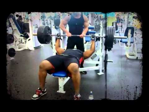 585 Bench Press Raw