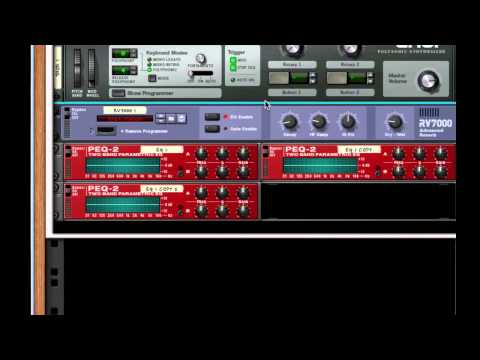BG Chords Space Disco Synth Tutorial Tutorial In (Reason6.5.3)