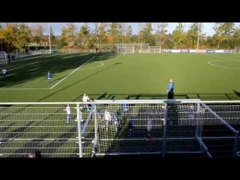 Weesp jo8.1 - Hillegom - Goal Kenan uit corner