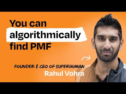Superhuman's secret to success | Rahul Vohra (CEO and founder)