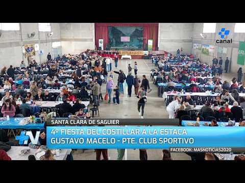 MAS Noticias | Santa Clara de Saguier realizó la 4° Fiesta del Costillar a la Estaca