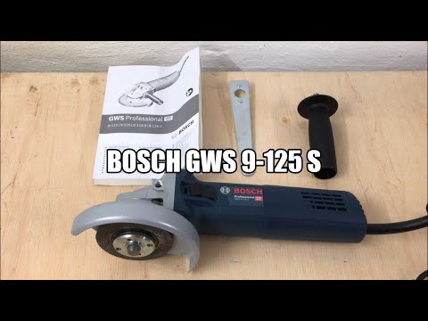 Bosch GWS 9-125 S Winkelschleifer - Was bekommt man für sein Geld ?