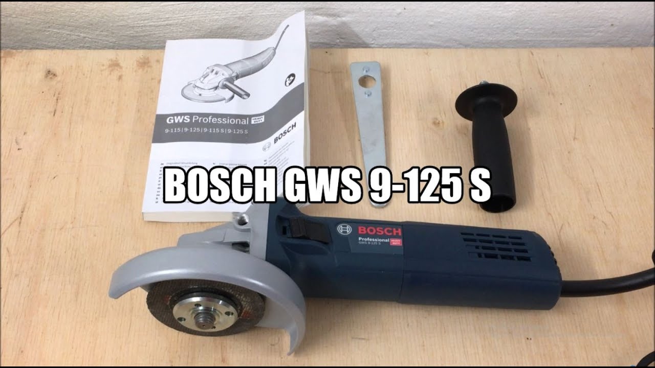 Bosch GWS 9-125 S Winkelschleifer - Was bekommt man für sein Geld 