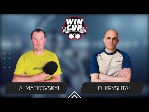 15:00 Andrii Matkovskyi - Dmytro Kryshtal 21.09.2024 WINCUP Advanced. TABLE 1