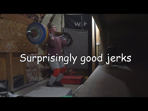 Ep. 28 -  Light Strength work with some heavy jerks