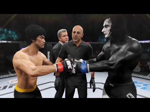 Bruce Lee vs. The Crow (Brandon Lee) - EA Sports UFC 2 - Epic Battle 💯 🐲 - Dragon Fights 🐉
