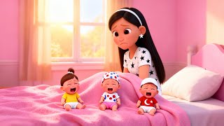THE MAGICAL DAY OF THE MOTHER AND THE SLEEPLESS BABIES | LEARN COLORS WITH CUTE BABIES | SH Kids