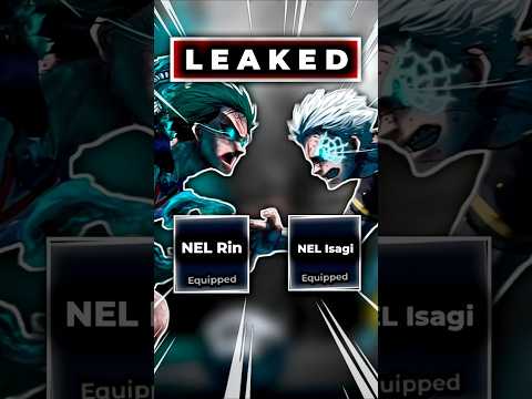 Rin And Isagi Rework LEAKED 🔥🥀 #bluelockrivals #shorts #bluelock