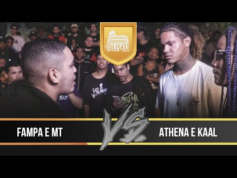 MT E FAMPA X ATHENA E KAAL - BATALHA DO COLISEU - EDIÇÃO 82