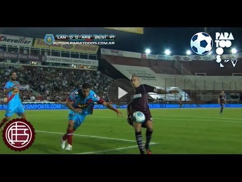 ¿Penal? Lanús 0 - Arsenal 0. Fecha 15. Torneo Inicial 2013. Fútbol Para Todos