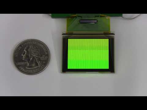 This is a quick product demonstration of our 128x96 full-color OLED display. We're demonstrating this little OLED on a Seeeduino 4.2.
