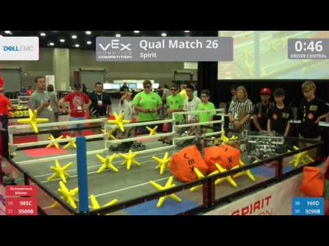 2017 VRC-MS Spir Q26 - 985C 5509B vs 169D 9290B - 41 to 18