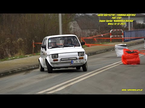 ŁĄCKI KRZYSZTOF / FIRMUGA BARTOSZ - FIAT 126P - Super Sprint "BARBÓRKA BIECKA" Biecz 12-12-2021