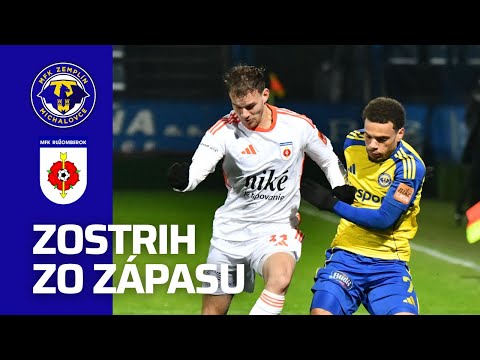 ZOSTRIH | MFK Zemplín Michalovce - MFK Ružomberok (23.11.2025, 4:2)