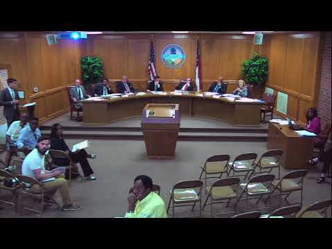 City Council Meeting- June 6, 2018