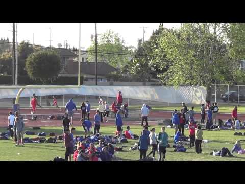 FSG-2 200m vs FV 3-27-14 - Los Alamitos Girls