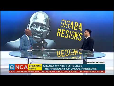 Ebrahim Fakir on Gigaba's resignation