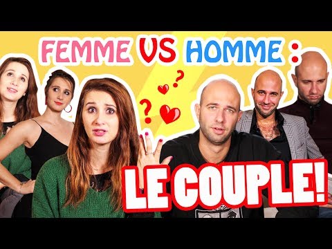 ⚡️Le couple: HOMMES vs FEMMES! ❤️- Angie la crazy série Video