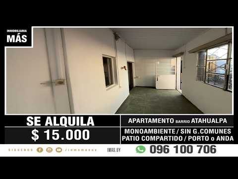 Video de YouTube - Apartamento Alquiler Reducto Montevideo iMas.uy - R