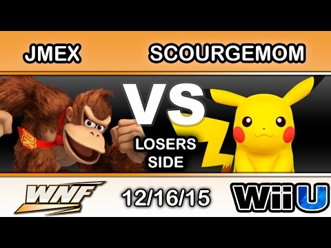 WNF S4E9 – 2GG | Jmex (Donkey Kong) Vs. scourgemom (Pikachu) Losers Side - Smash Wii U