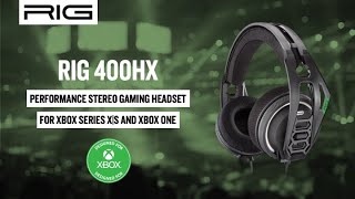 Plantronics RIG 400HX Dolby Wired Gaming Headset Xbox One (Refurbished)