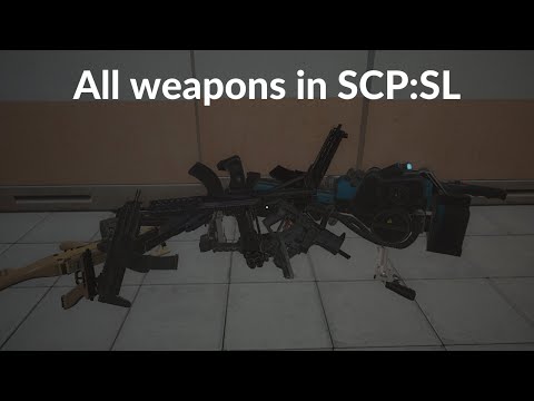 All weapons in SCP:SL (12.0v.)
