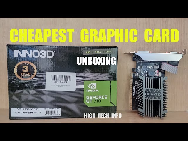 Card Màn Hình Inno3D GeForce GT 710 2GB SDDR3