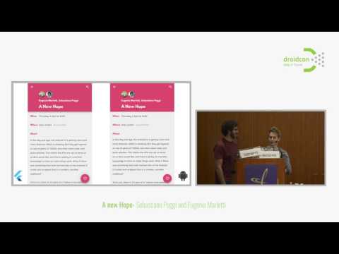 Droidcon Italy 2017 // A new hope - Eugenio Marletti & Sebastiano Poggi