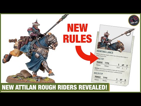 Off With Their Heads!? Attila Rough Riders Revealed For Imperial Guard Warhammer 40k Astra Miliarum