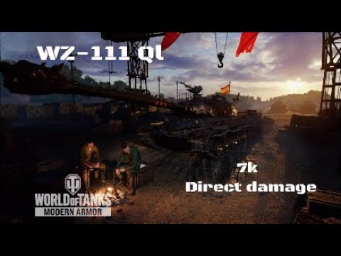 WZ-111 Ql In Viñedos:7K direct damage :Wot console - World of Tanks