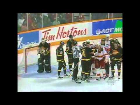 Canucks @ Flames Game 7 1994 Quarterfinals