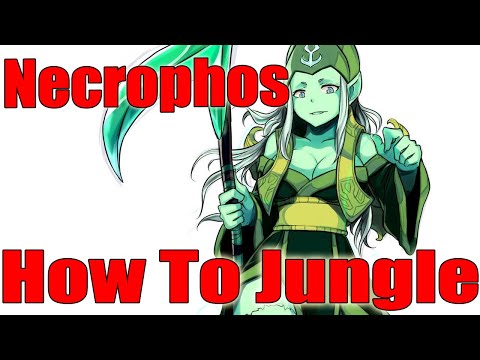 Dota 2 How To Jungle Necrophos Patch 7.31 max farm