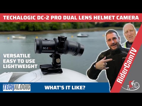 Techalogic DC 2 Pro Duall Lens Helmet Camera | What's it like?