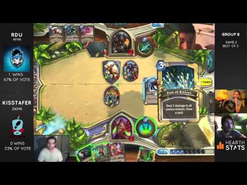 Hearthstats Invitational - Group B: RDU vs Kisstafer Tie Breaker
