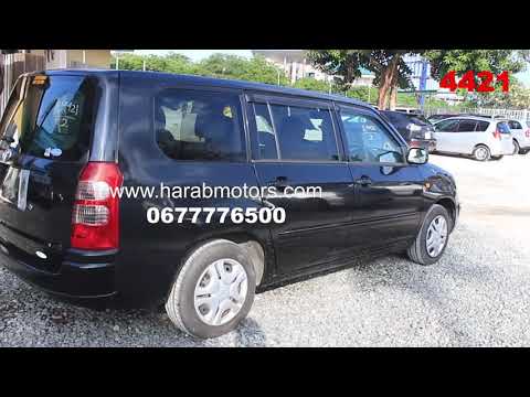 Toyota Succeed 2002 model Black color available in Tanzania at Harab Motors ltd.4421