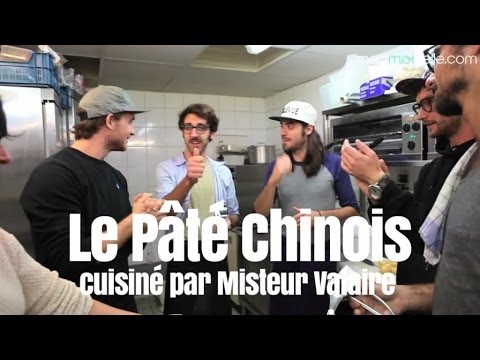 Mr. Valaire cooks a shepherd's pie