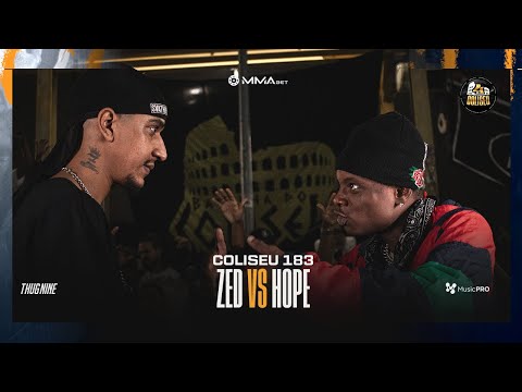 (TROCAÇÃO DE RIMAS 🔥🔥) HOPE X ZED - BATALHA DO COLISEU - EDIÇÃO 183