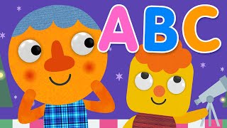 The Alphabet Song | Relaxing Kids Songs For Bedtime | Noodle & Pals