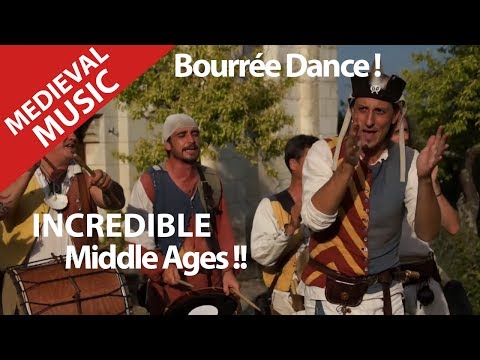 Medieval Music Bourrée Dance song ? Ancient times for a Renaissance. festival Video