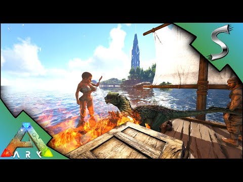 SAILING THE SEAS WITH THE UGLIEST WOMAN IN ARK! - Ark: Survival Evolved [S4E3]
