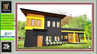 EXTENSION  RENOVATION 2 STOREY RESIDENTIAL BUILDING