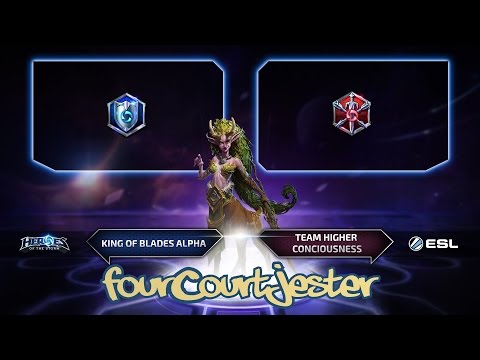 Go4Heroes AM Dec - Team Higher Conciousness vs King of Blades Alpha - G1