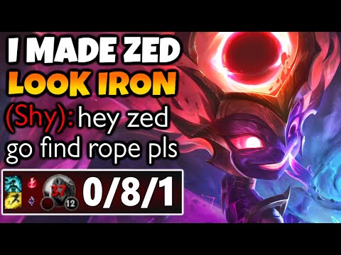 I beat this Zed OTP so hard his team started raging at him | Challenger Zoe