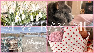 Sew Ray Me - February vlog - life lately / shop news / spring is on the way 💕